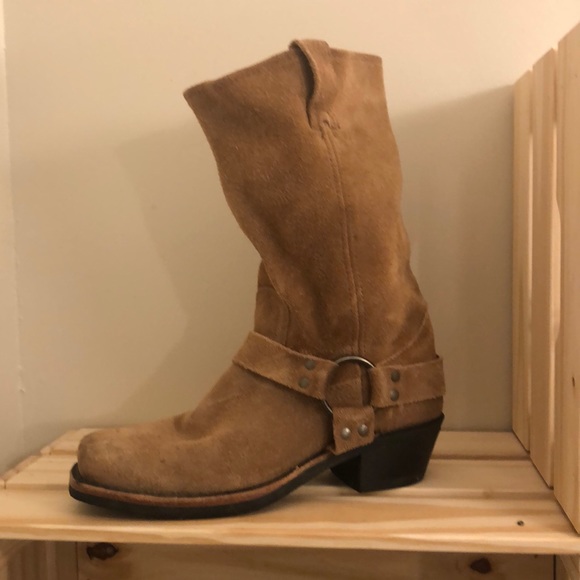 frye suede shoes